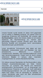 Mobile Screenshot of kanzlei-dieburg.de